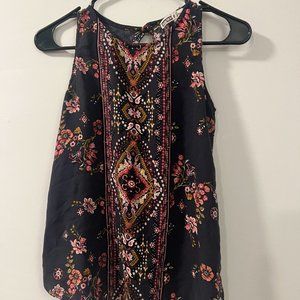 Women's Floral Tank Top